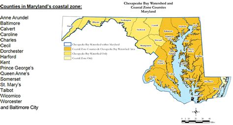 Md Coastal Zone Chesapeake And Coastal Service