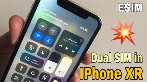 How To Activate Esim On Iphone Xr Dual Sim In Iphone Youtube