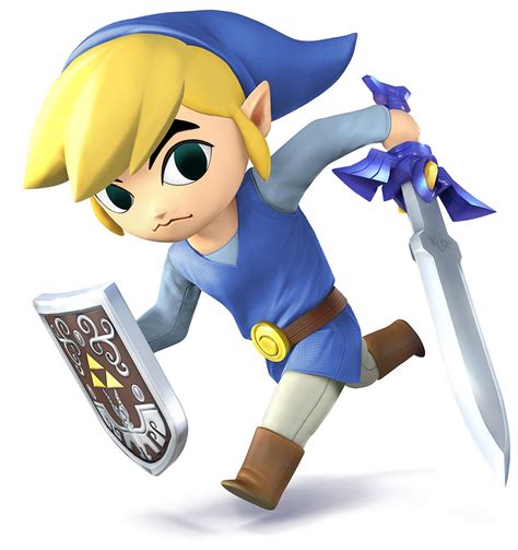 Toon Link Palette Swap Art Super Smash Bros For 3ds And Wii U Art