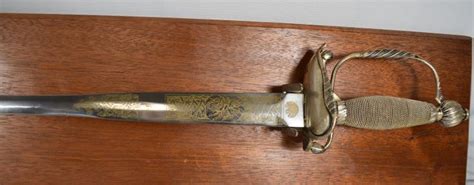 Sold Price Commemorative George Washington Sword Invalid Date Est