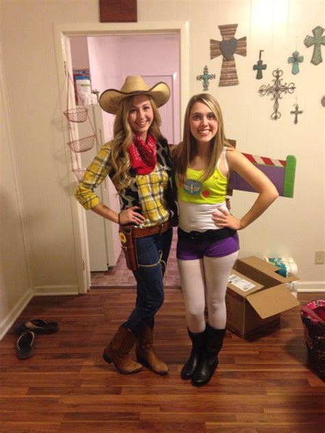 Buzz And Woody Toy Story Halloween Costume Diy Easy To Make Halloween