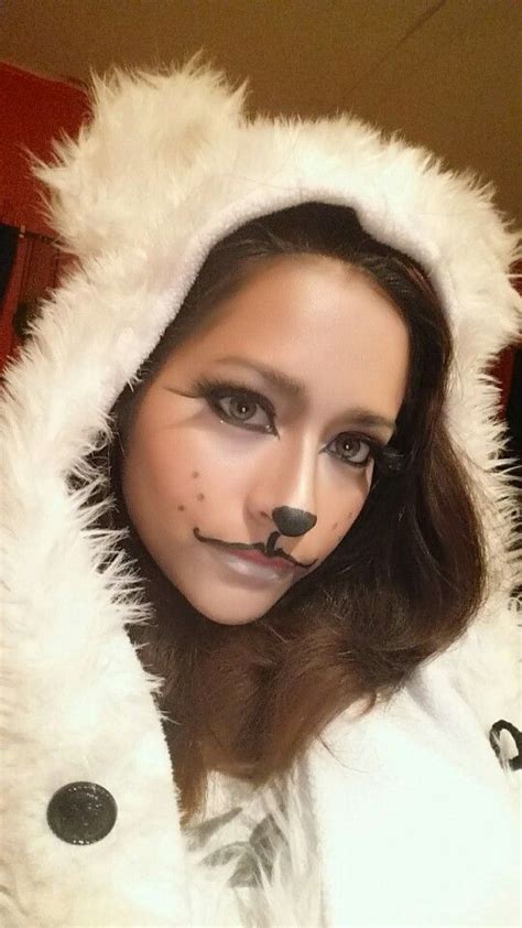 We found some awesome diy tasks that are incredibly easy to make, however truly beautiful, as well. Polar bear makeup for Christmas | Bear makeup, Bear costume, Bear face paint