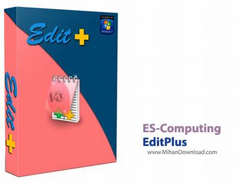 ES-Computing EditPlus 5 Free Download