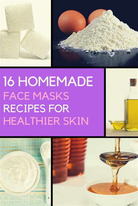 Use These 16 Homemade Facial Masks Recipes For Healthier Skin