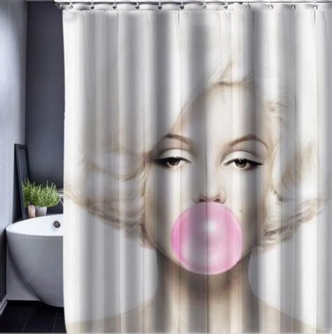 Sex Shower Curtain Pattern Customized Shower Curtain Waterproof Bathroom Fabric 150x180cm Shower