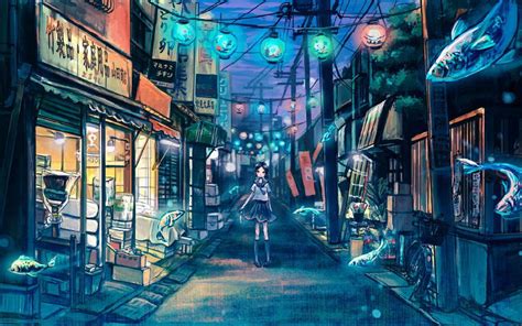 Anime Illustration Wallpapers Top Free Anime Illustration Backgrounds