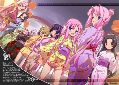 sonken sonshoukou kannei shuutai sonsaku and 5 more koihime musou drawn by hikage eiji