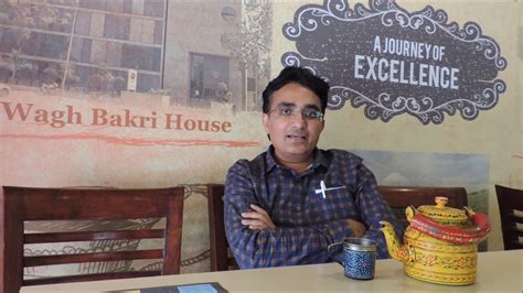 Mr Parag Desai Executive Director Wagh Bakri Tea Group YouTube