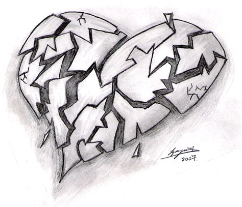 Broken Heart Drawings In Pencil At Explore Collection Of Broken Heart