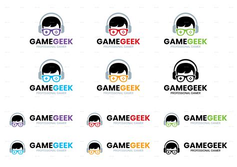 Game Geek Logo Template By Liveatthebbq Graphicriver