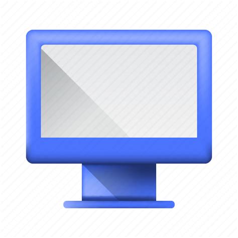 Computer Technology Monitor Pc Desktop Device Icon Download On