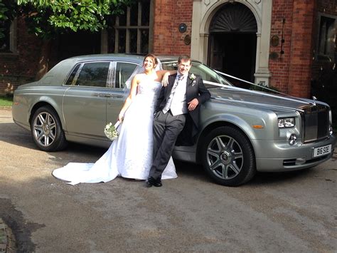 Silver Rolls Royce Phantom Series 2 Wedding Car Hire In London