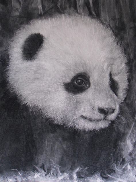 Giant Panda Painting By Adrienne Martino