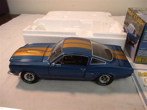 Exact Detail 1966 Shelby Gt 350 Limited Edition 118 Diecast Blue