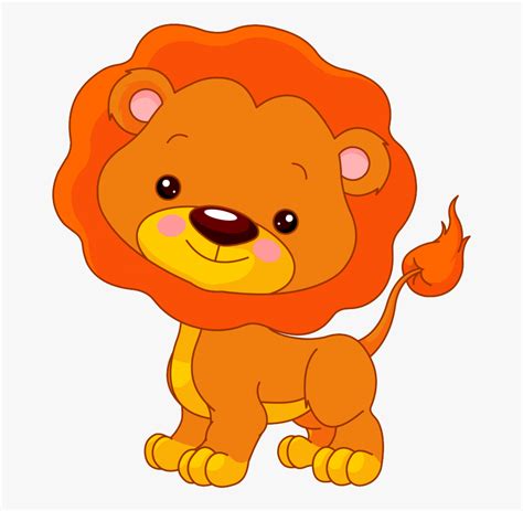 Safari Baby Lion Clip Art