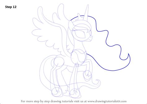 Learn How To Draw Princess Luna From My Little Pony Friendship Is