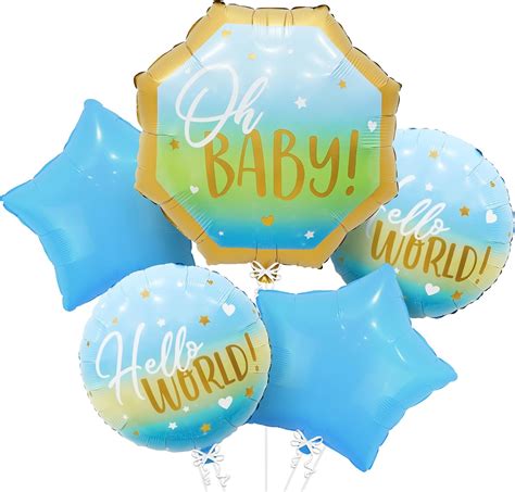 Amazon Katchon Oh Baby Balloons Set Inch Pack Of Its A