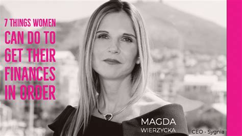 Magda spoke to our audience about her inspirational story, where she touched on arriving in south africa as an immigrant, to going to uct. Magda Wierzycka: 7 Things Women Can Do To Get Their Finances In Order - Financially Fabulous Females