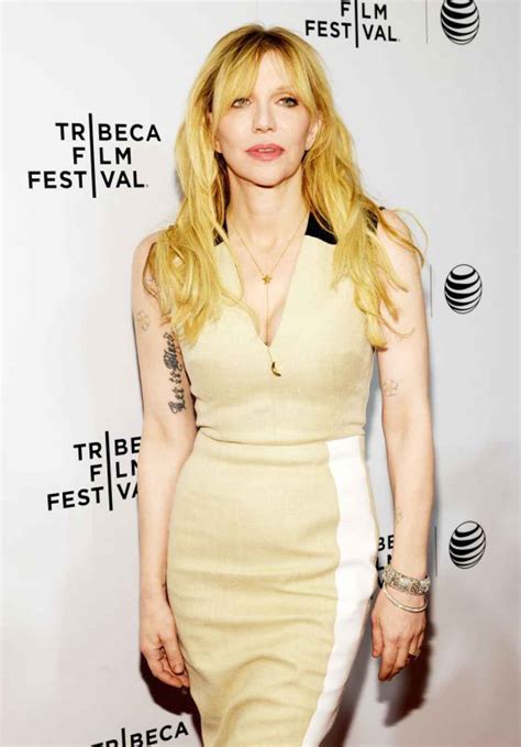 Courtney Love Kurt Cobain Montage Of Heck Premiere In New York City