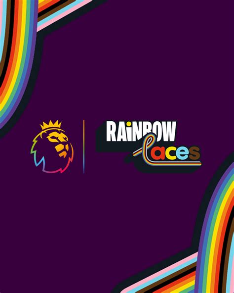 Premier League And Clubs Celebrate 10th Anniversary Of Rainbow Laces