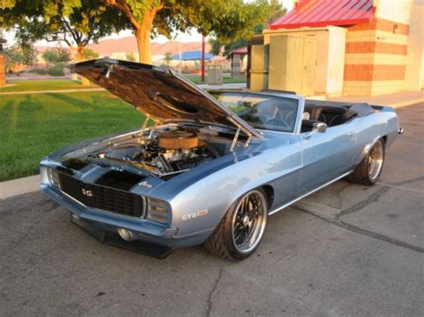 1969 Camaro Convertible Pro Touring Style Classic Chevrolet Camaro