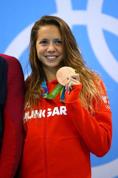 Boglárka kapás was born on april 22, 1993 in debrecen, hungary. Boglarka Kapas of Hungary celebrates on the podium after ...
