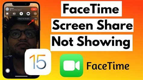 Facetime Screen Share Is Not Showing In Ios 15 Shareplay Is Not