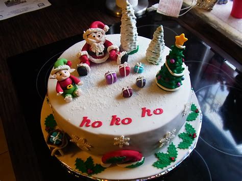 Kekse, kuchen, weihnachtsmann und ein chor. Weihnachts Torte | Torten, Kuchen