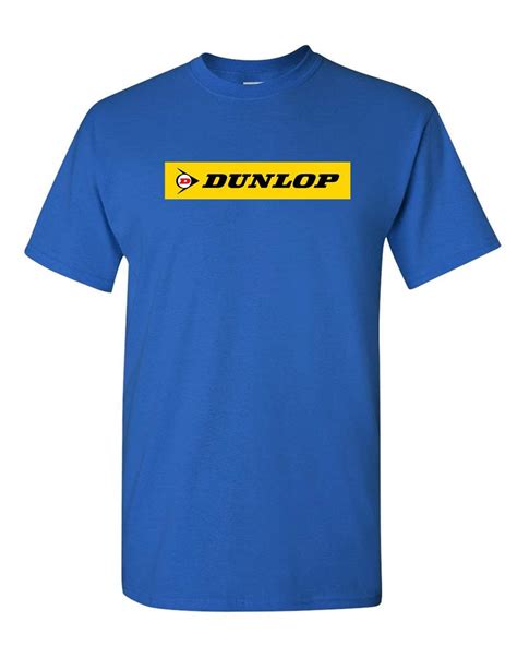 Custom Dunlop Car Truck Motorcycle Tires T Shirt 7045 Jznovelty