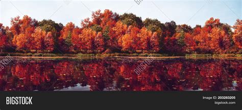 Autumn Panorama Fall Image And Photo Free Trial Bigstock