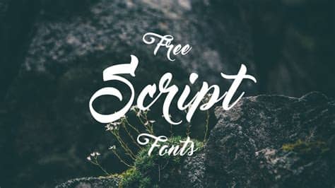 Script is a product of micrologic software, inc. 19+ Free Script Fonts | Hipsthetic