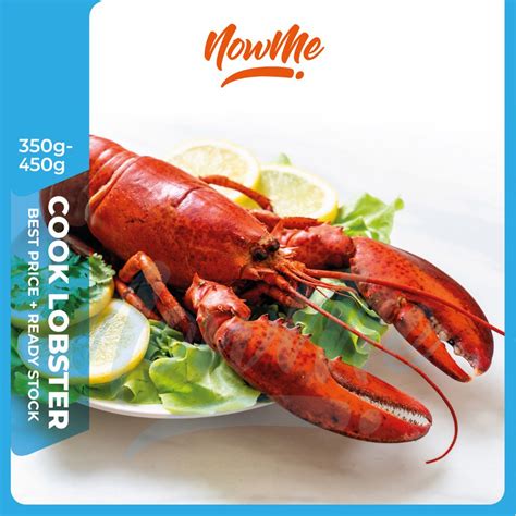 Cooked Canadian Lobster 350 450g Shopee Malaysia
