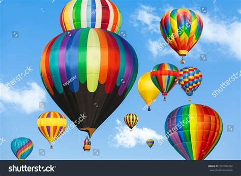 Colorful Hot Air Balloons Stock Photo 302080424 Shutterstock