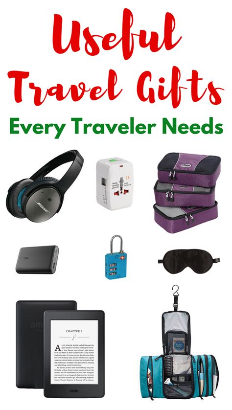 Gift guide and ideas for him based on personality. Practical and Useful Travel Gifts That Every Traveler Needs