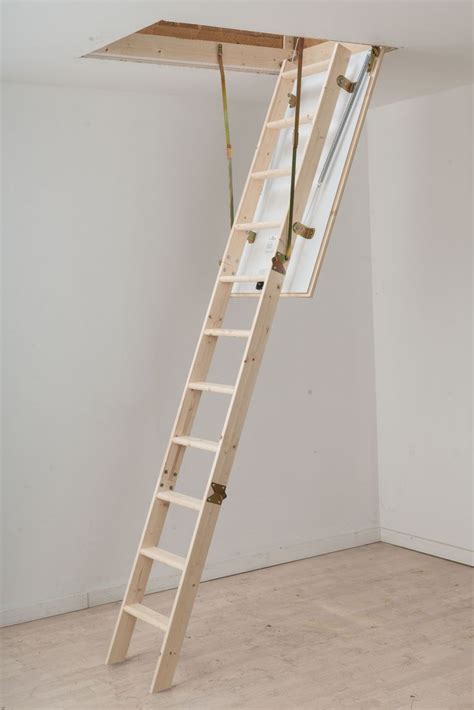 Dolle Hobby Timber Folding Loft Ladder 1150 X 570mm Loft Ladder