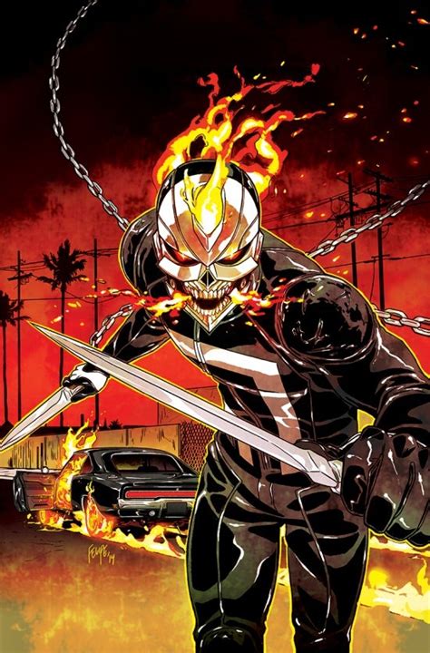 Comics The Pedal Hits The Metal In All New Ghost Rider 2 Unlettered