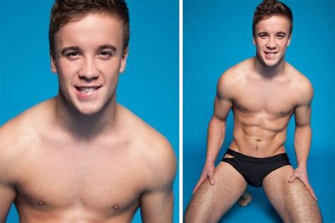 sam callahan in gay times x factor star strips off and flaunts his six pack in tiny cut out