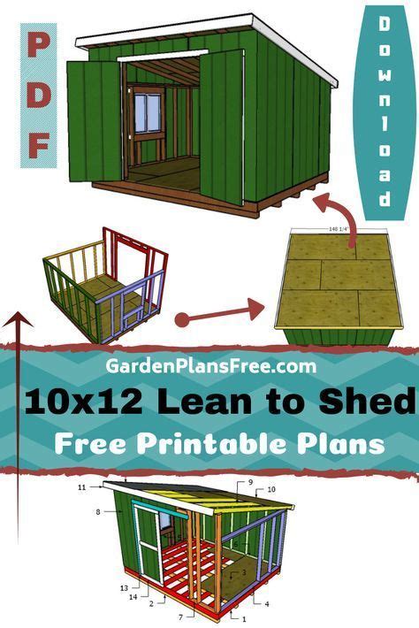 Watching your very own shed rise up from the ground offers a thrill rivaled only by gazing upon the. Step by step diagrams and instructions for you to build a sturdy 10x12 lean to shed. The free ...