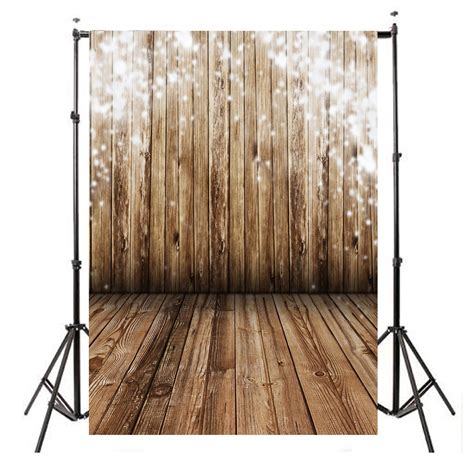 3x5ft Vinyl Wooden Wall Floor Photography Backdrop Background Photo