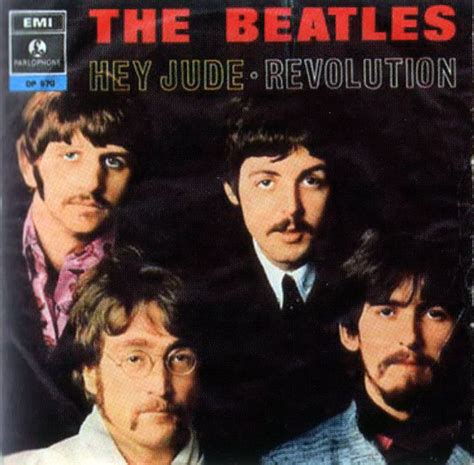 Paul mccartney — hey jude 07:05. Hey Jude single artwork - Italy, Yugoslavia - The Beatles ...