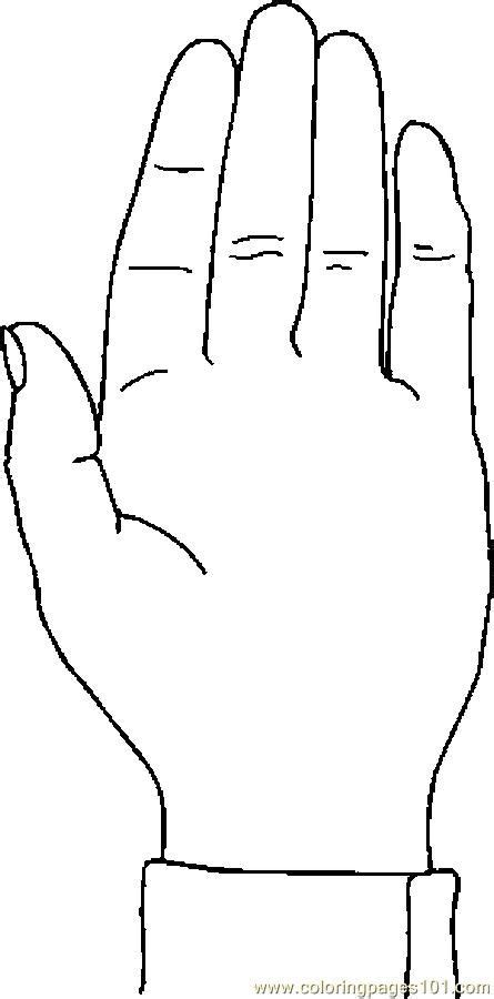 Talk about primary and secondary colors if appropriate and let create. image of a hand to color | free printable coloring page Hand 07 (Peoples > Body) | Stuff to Try ...