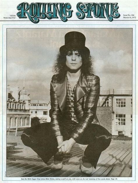 Super Seventies — Marc Bolan On The Cover Of Rolling Stone 1972