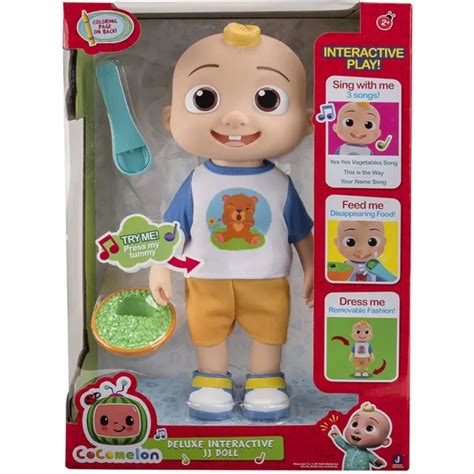 New Cocomelon Deluxe Interactive Jj Doll Fun And Educational Toy For