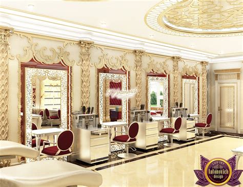 Establishment dealing in cosmetic treatments, such as hairdressing and nail services. Luxurious Beauty Salon Pakistan