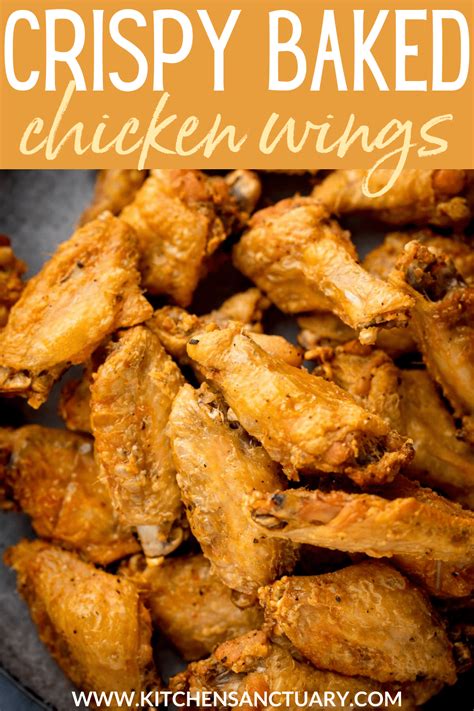 Crispy Baked Chicken Wings Nickys Kitchen Sanctuary