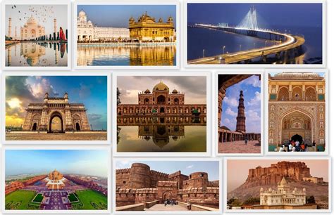According to Tripadvisor these are the 10 most popular landmarks in India