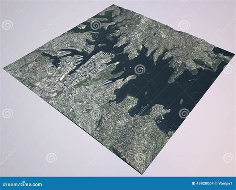 Satellite Map Of Sydney And Surrounding Areas Australia Map Roads