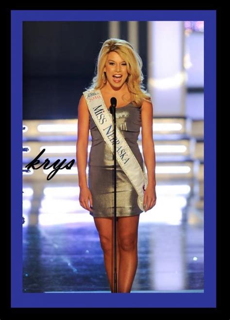 Miss America 2011 Teresa Scanlan 17 Lat Z Nebraska Garnek Pl