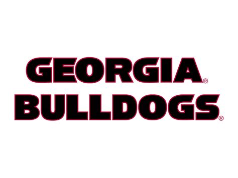 Georgia Bulldogs Wordmark Logo Png Vector In Svg Pdf Ai Cdr Format