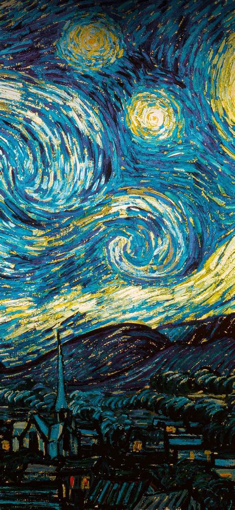 Starry Night Van Gogh Iwallpaper